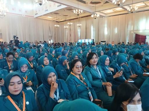 Pjs Ketua TP PKK Pematangsiantar, Rakornas di Balai Sudirman Jakarta