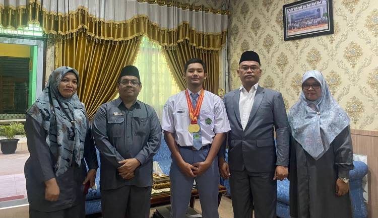 Siswa MAN 1 Medan Raih Juara 1 Pada Kejurnas Karate Gabdika Shitoryukai