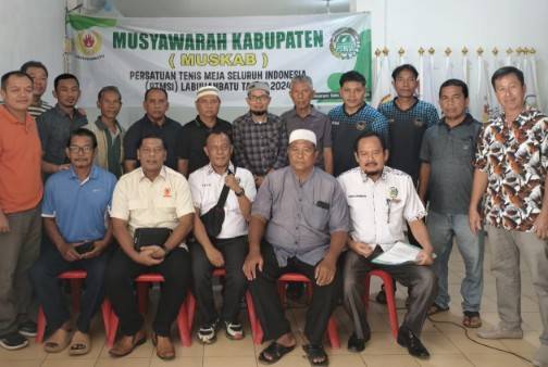 Muhammad Syahbani Kembali Menjabat Ketua PTMSI Labuhanbatu Priode 2024 s/d 2028