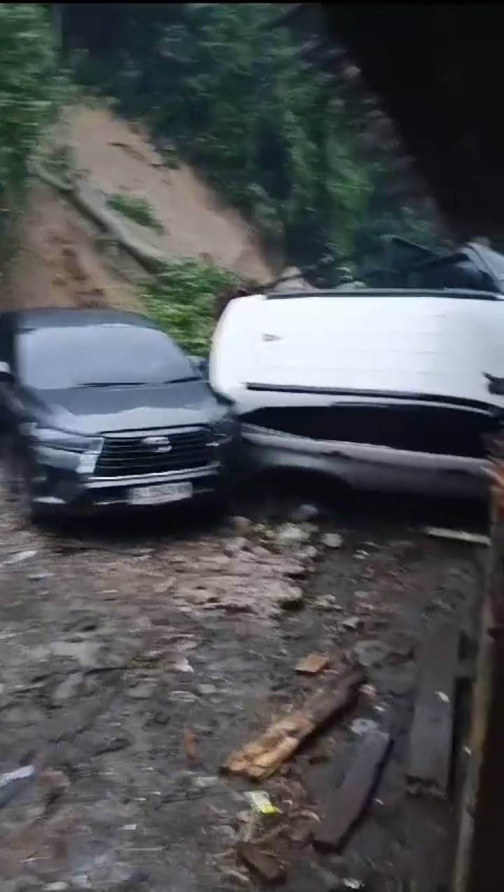 Jalur Sembahe-Brastagi Longsor, 3 Tewas, Arus Lintas Macet Total