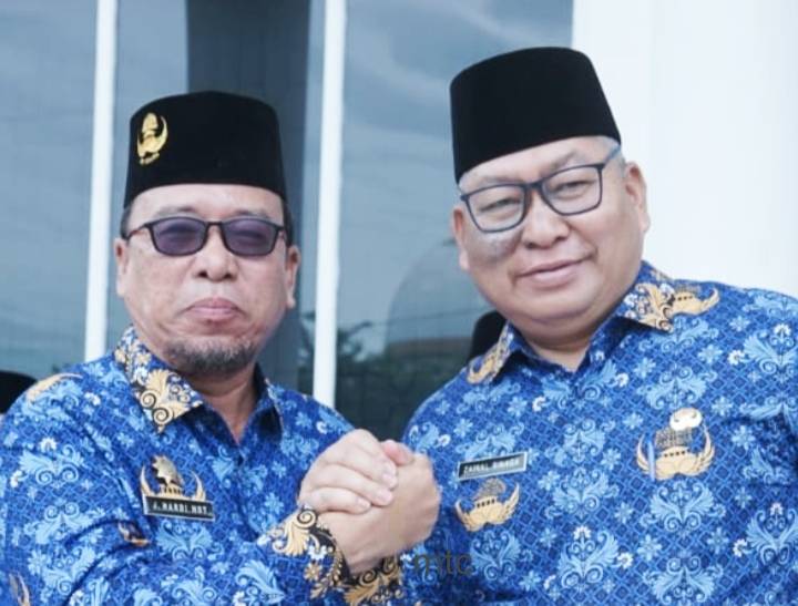 Peringatan HUT Korpri Ke 53 Digelar Dihalaman Kantor Pemkab Asahan