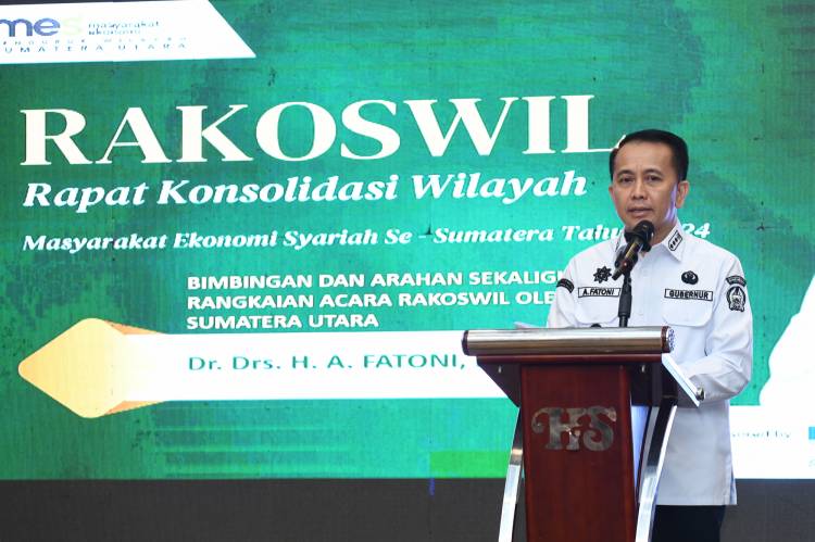 Pj Gubernur Sumatera Utara Agus Fatoni Buka Rapat Konsolidasi Wilayah MES se-Sumatera