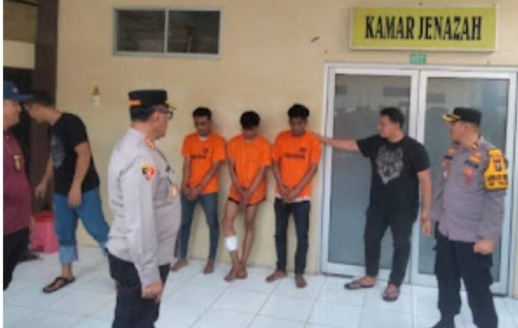 Polrestabes Medan Tembak Mati Ketua Begal