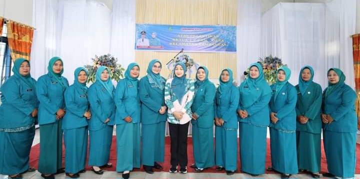 TP PKK se-Kecamatan Tambangan Dilantik
