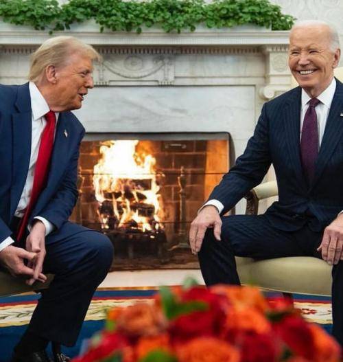 Joe Biden dan Donald Trump Bertemu, Bahas Ukraina Hingga Transisi Kekuasaan