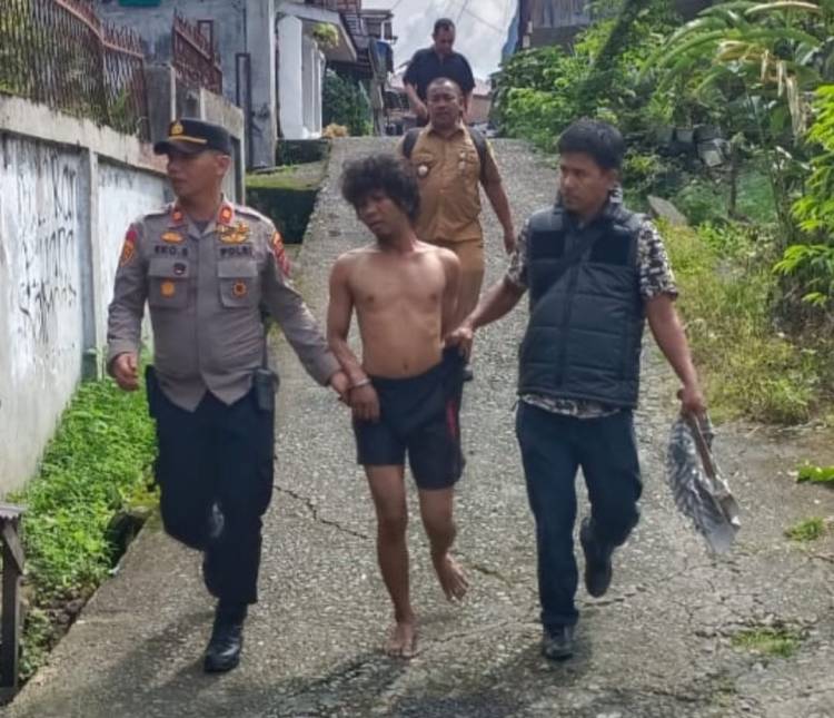 Ancam Ibu Kandung, Polsek Tuntungan Langsung Bertindak