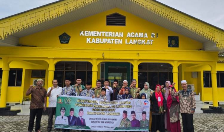 Lima Jawara Terbaik Langkat Wakili Sumut pada PORSADIN VI Nasional di Lampung