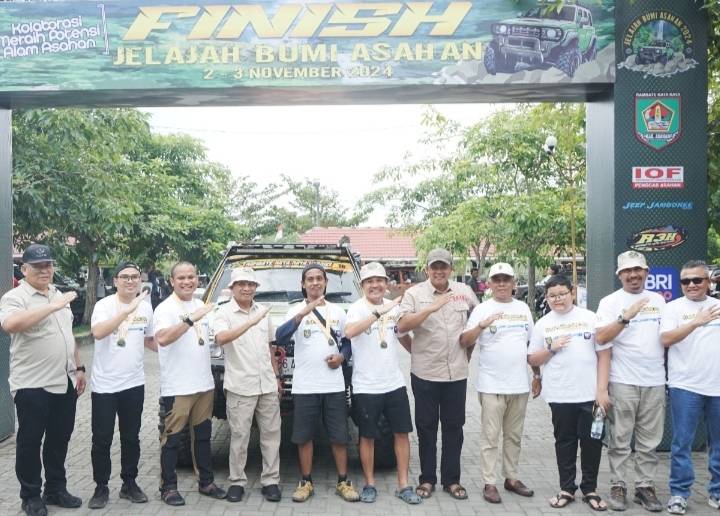 Pj.Sekdakab Asahan Tutup Off Road Jelajah Bumi Asahan