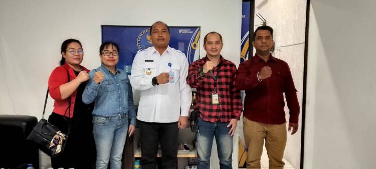DPW A- PPI Sumut dan DPW PW FRN CBP Silaturahmi kepada BNNP Sumut