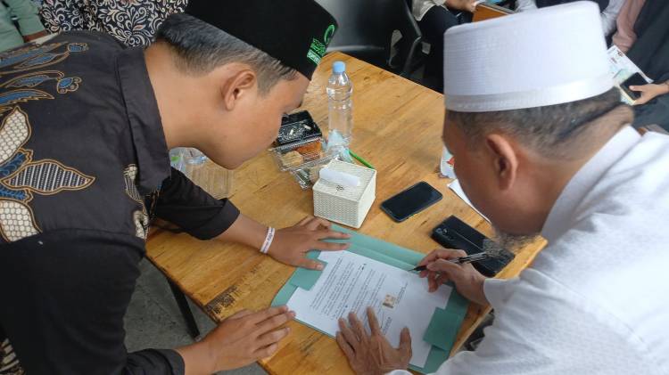 Deklarasi Dukungan Putra Putri Al Washliyah Teken Kontrak Politik Dengan Paslon