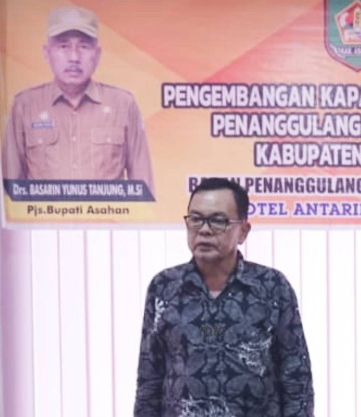 BPBD Asahan Gelar Sosialisasi Pengembangan Kapasitas Tim Reaksi Cepat