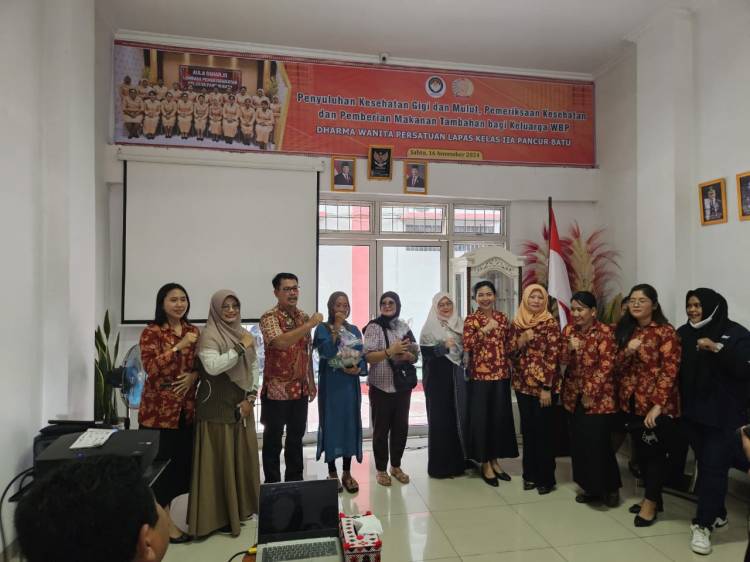 Lapas Pancur Batu Bersama DWP Gelar Kegiatan Sosial