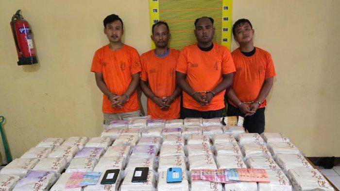 Poldasu Sita 54 Kg Sabu di Batu Bara, Empat Pelaku Gol!!!
