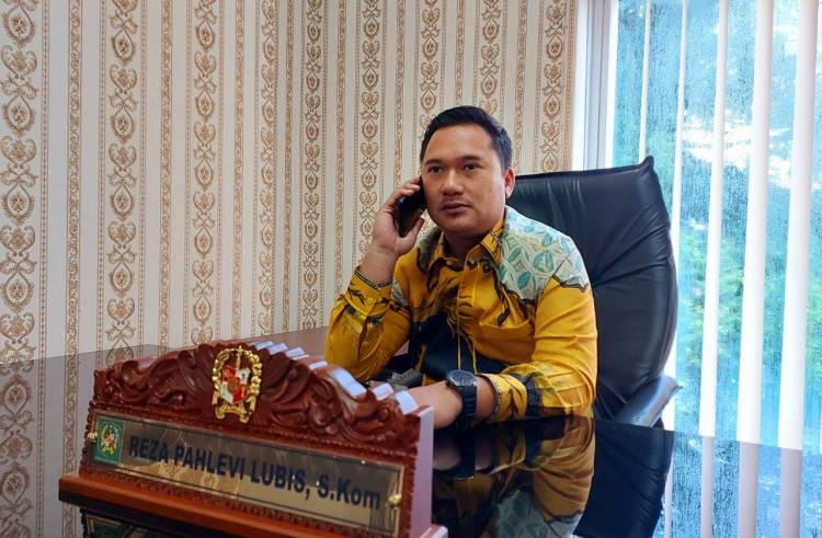 Jabat Ketua Komisi I DPRD Medan, Reza Pahlevi Lubis Susun Program Kerja