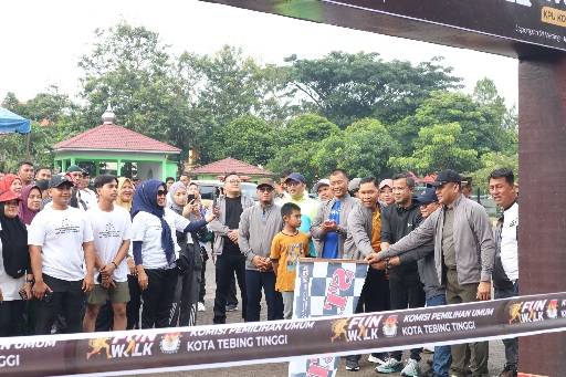 Sosialisasi Pilkada Kota Tebingtinggi Sukses, Masyarakat Jangan Golput
