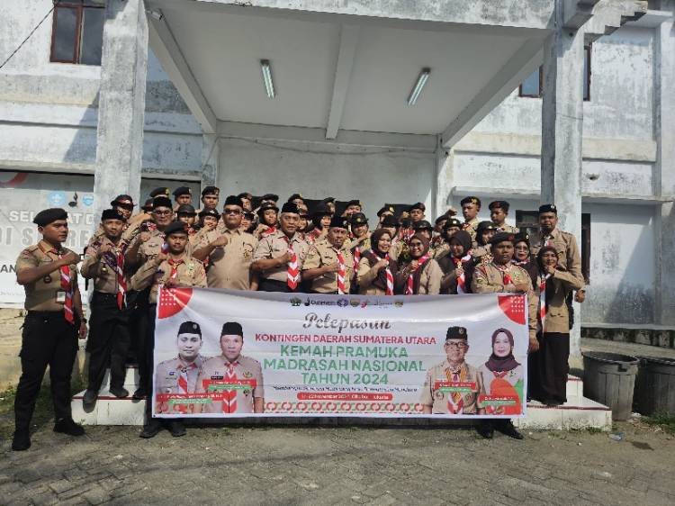 30 Peserta KPMN 2024 Sumatera Utara Dilepas Menuju Cibubur