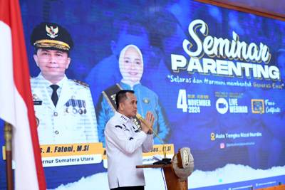 Agus Fatoni Apresiasi Seminar Parenting oleh Bunda PAUD Sumut
