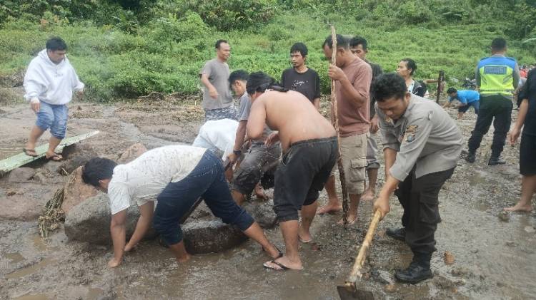 Pasca Banjir Bandang, Dua Warga Belum Ditemukan, Camat Sibolangit : Mohon doa nya agar segera ditemukan