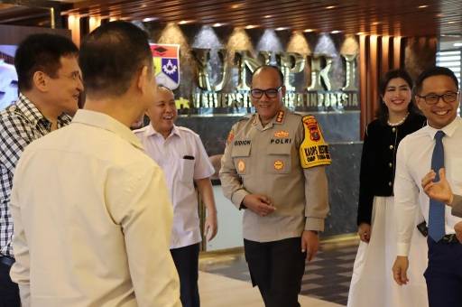 Kapolrestabes Medan Kombes Pol Gidion Arif Setyawan Silaturahmi ke UNPRI