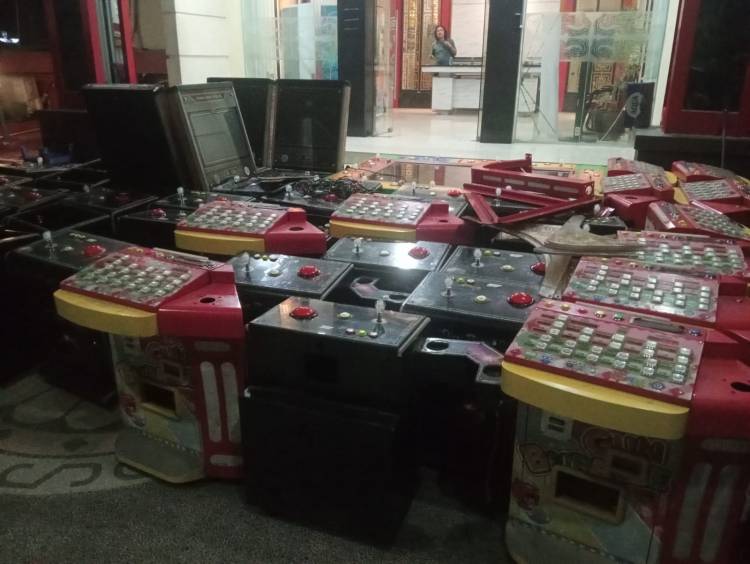 Dari Penggerebekan Gudang, Polda Sumut Amankan Puluhan Jenis Mesin Judi