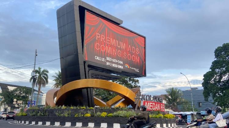 Tugu Taman Kota Jadikan Wajah Medan Lebih Estetik