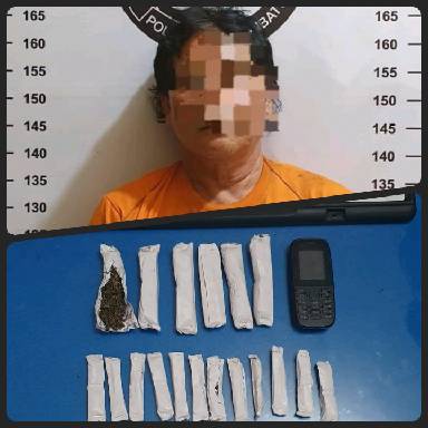 Pria Paruh Baya Dibekuk Polres Labuhanbatu