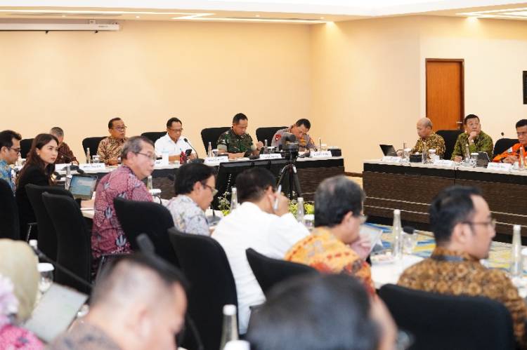 Panglima TNI Hadiri Rakor Tingkat Menteri  Dipimpin Menko PMK