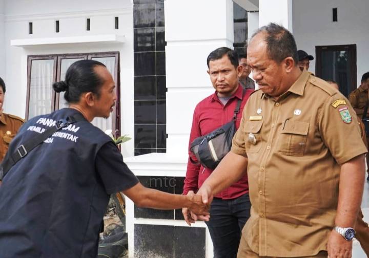 Wabup Asahan Monitoring Pendistribusian Logistik Pemilu Serentak 2024