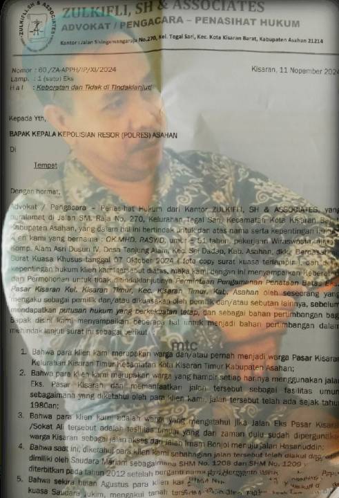 Advokat Zulkifli "Jangan Ajari Bebek Berenang"