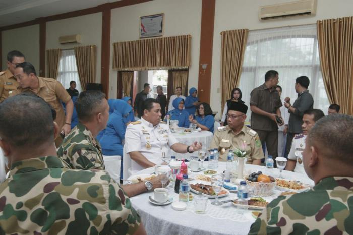 Akhyar Harap Hubungan Pemko Medan & Yonmarhanlan I Belawan Semakin Baik