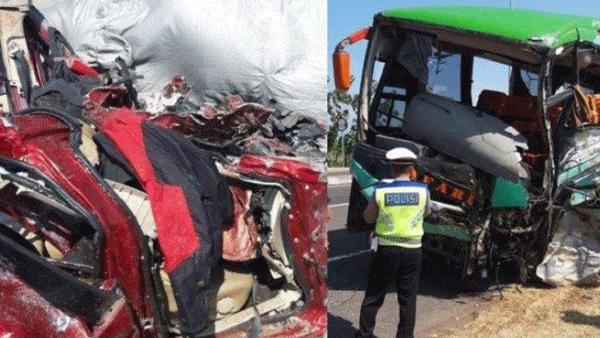Kecelakaan Maut, Enam Meninggal Dunia dan Satu Luka Berat