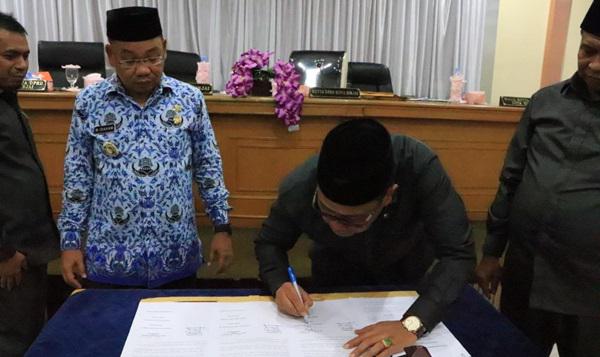 Pemko dan Dprd Binjai Sepakati APBD Tahun 2020