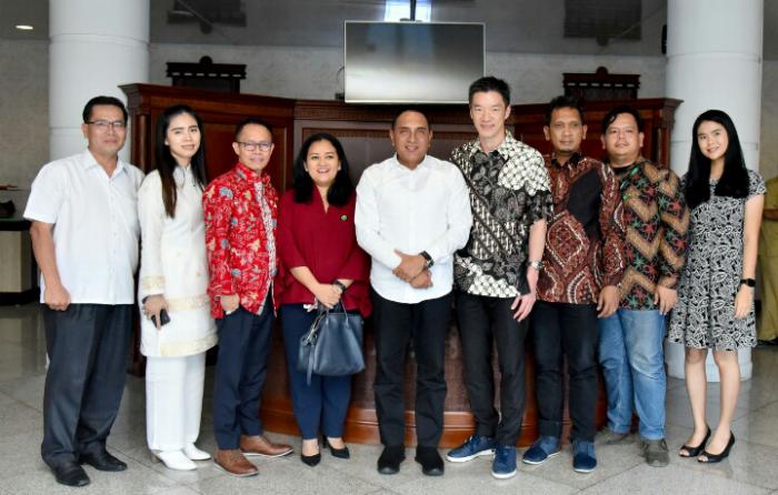 Gubsu Silaturahmi Dengan Manajemen Gojek dan Bicarakan Banyak Hal Untuk Kemajuan Sumut
