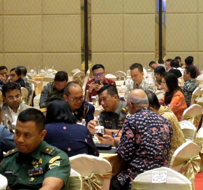 Dandim 0201/BS Mendampingi Kasdam 1/BB Menghadiri Pertemuan Tahunan Bank Indonesia 2019