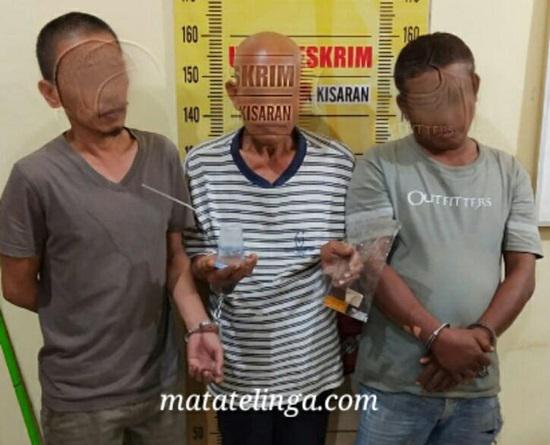 Dua Pengguna dan Penyedia Lapak Narkoba Dibekuk Polsek Kota Kisaran