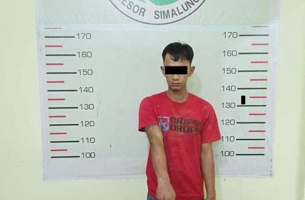 Polres Simalungun Kembali Amankan Satu Tersangka Narkotika dari Nagori Purba Ganda