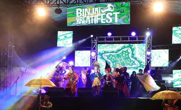 Pagelaran Binjai Kreatifest 2019 Salurkan Kreativitas Anak Muda