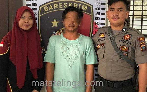 Edi Digelandang Polisi Gara Gara Aniaya Anak di Bawah Umur