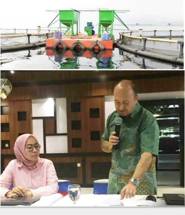 Uji Coba Sistem Daur Ulang Sisa Pakan Dari Dasar KJA