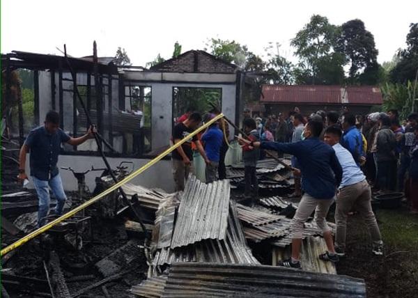 Berita Duka dari Humbahas, Ibu dan Balita Tewas Terbakar