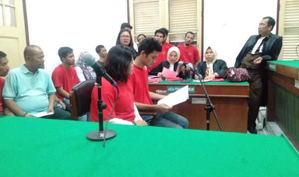 Pasutri di Medan Dituntut 4,5  Tahun Penjara Karena Kompak Konsumsi Sabu