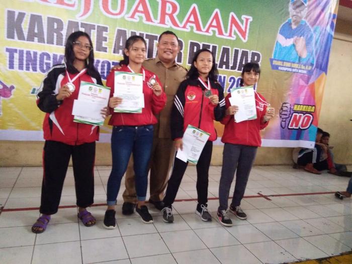 Karate Pelajar Sudah Merata di Medan