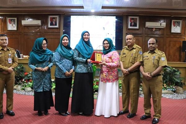 PKK Batubara dan Air Putih Kunjungi Binjai 