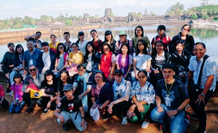 Peserta Didik BOB Sekolah POS Medan Cultural Study ke Kamboja