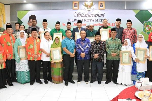 Berhasil Bina Kerukunan, Tokoh Lintas Agama di Medan Peroleh Penghargaan