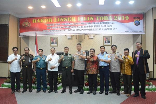 Kasdam I/BB Hadiri Rakor Lintas Sektoral Ops Lilin Toba 2019 di Mapoldasu