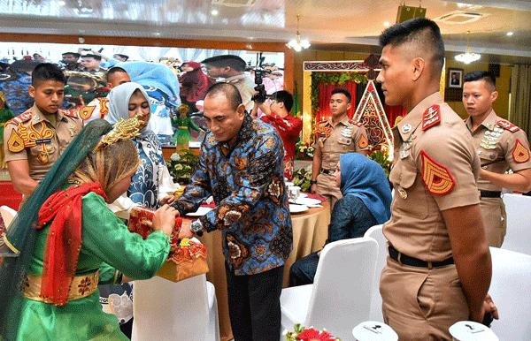 Gubernur Edy Semangati  Raih Bintang Tiga Seperti Dirinya
