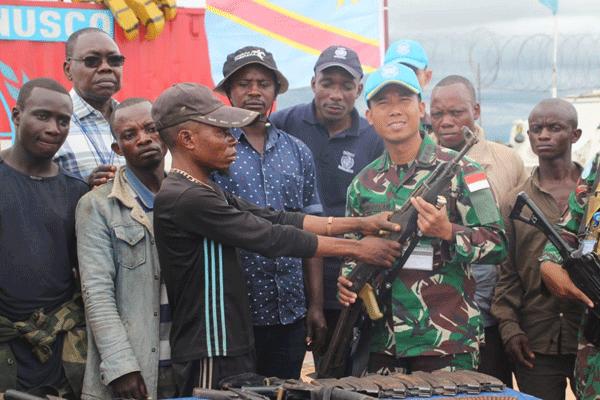 Prajurit Satgas TNI di Afrika Kembali Sadari Ex-Combatant ke Masyarakat Umum