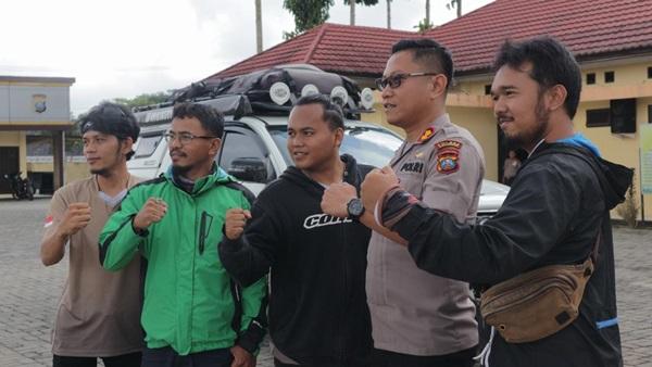 Terima Audiensi Robinson Journey, Kapolres Tegaskan Siap Amankan Objek Wisata di Simalungun