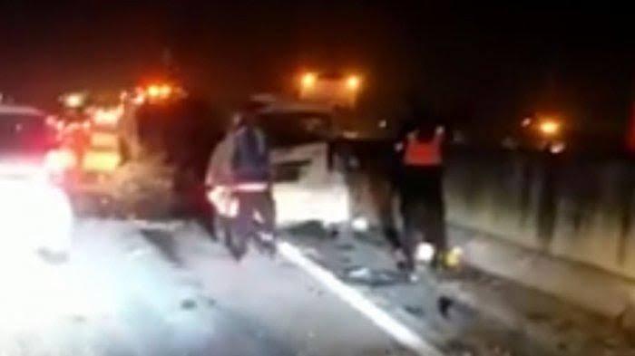Dua Tewas, Tabrakan Beruntun di Tol Medan-Tebing Tinggi 